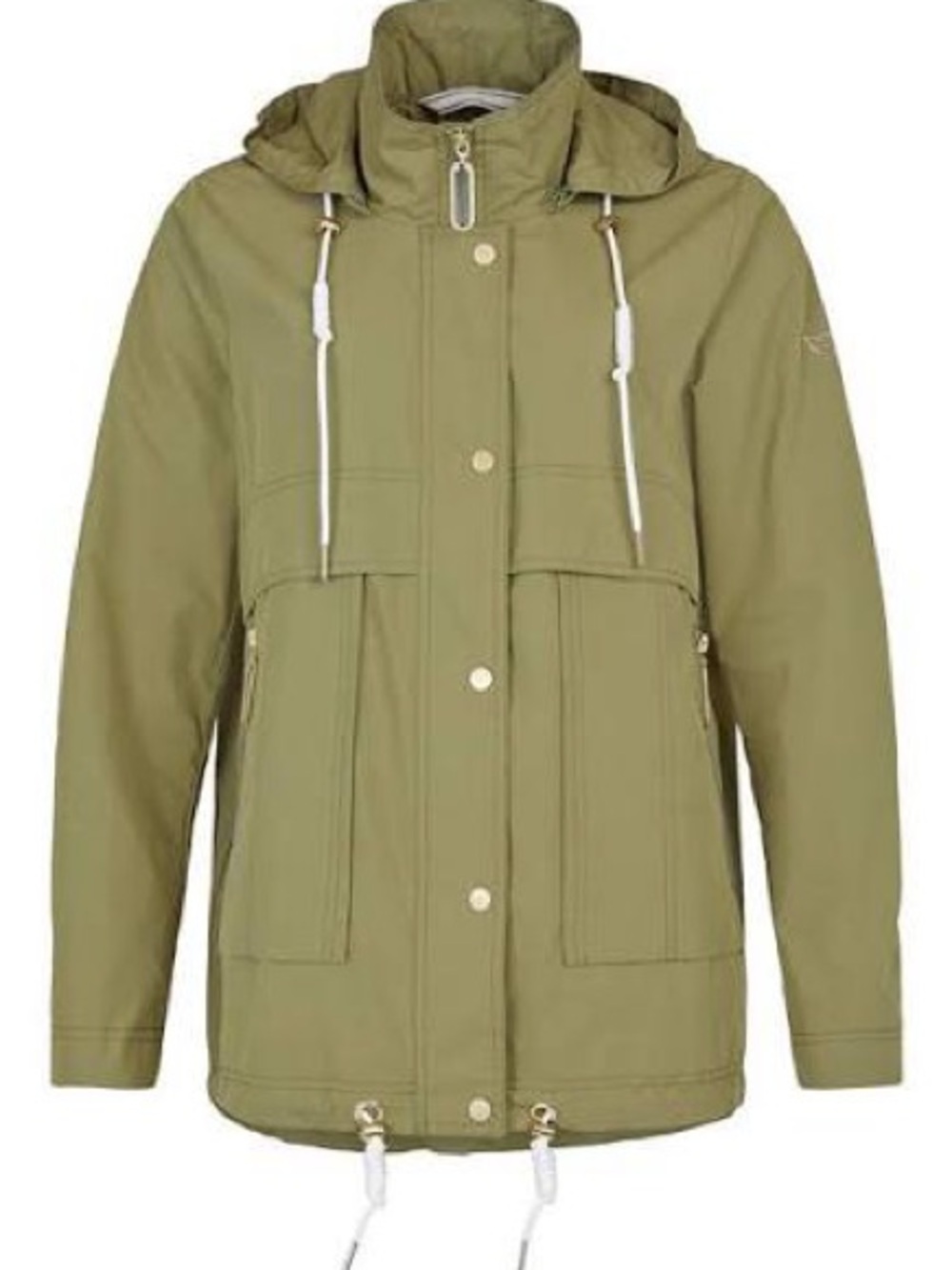 FRANDSEN Women's Utility Jacket Olive Size Large Like New